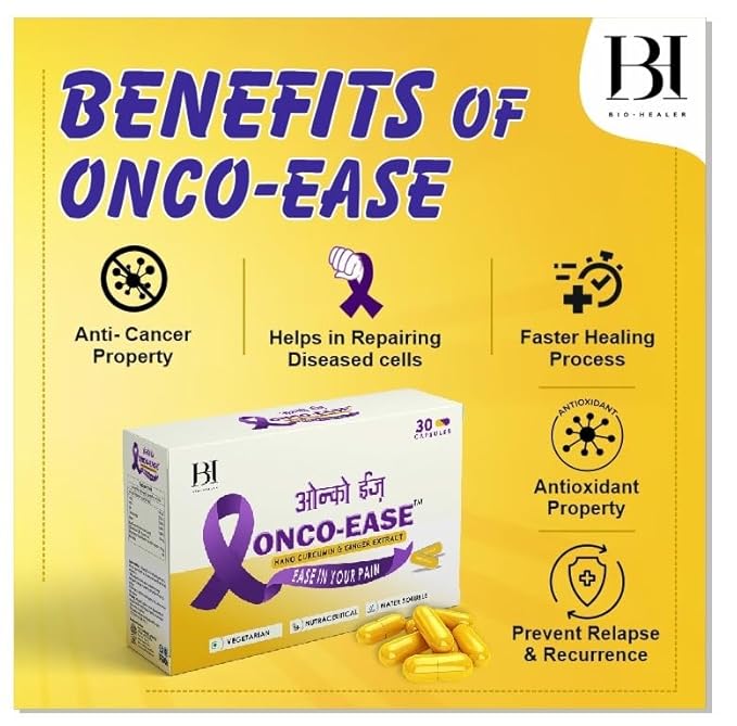 Onco-Ease Cancer Care Capsules I 100% Natural & Safe I Nano Technology - Image 2