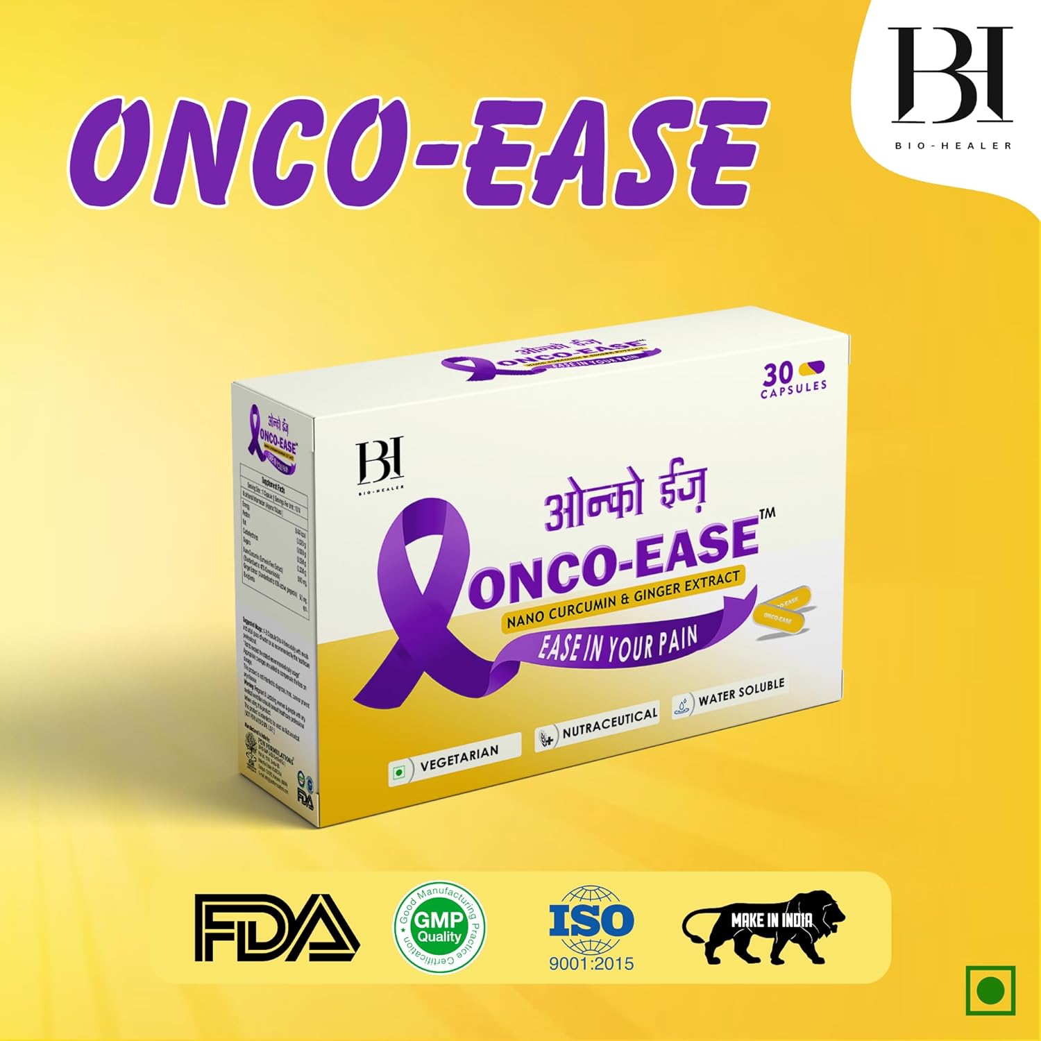Onco-Ease Cancer Care Capsules I 100% Natural & Safe I Nano Technology - Image 8